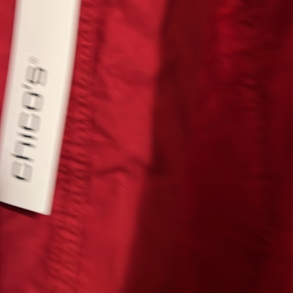 Chico’s Elegant Red velvet Women's Jacket size 2.5 or XL NEW - Picture 5 of 14